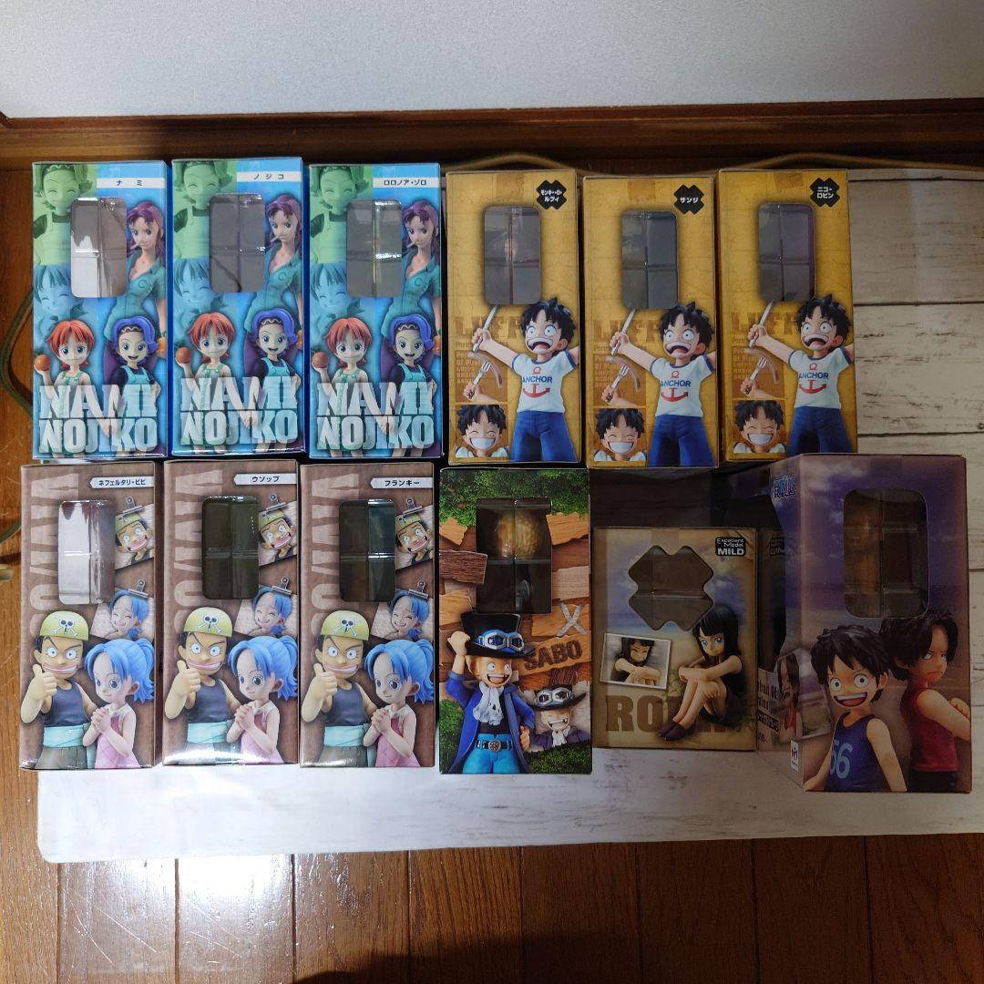 未開封・ワンピースＰOＰフィギュアMILD 12個セット