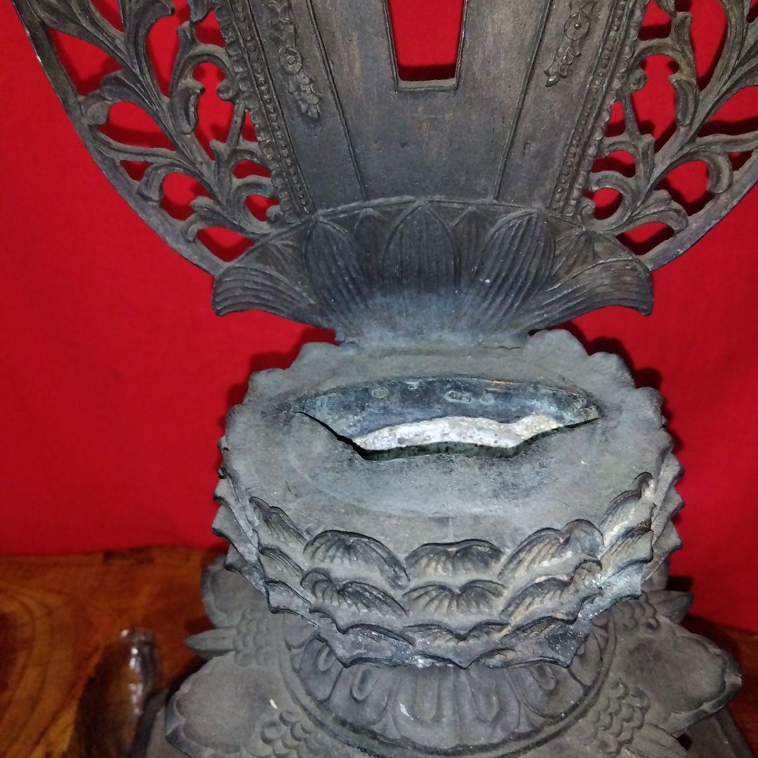 銅造、仏像、美品に近い ５２センチ、二つセット、専用です、