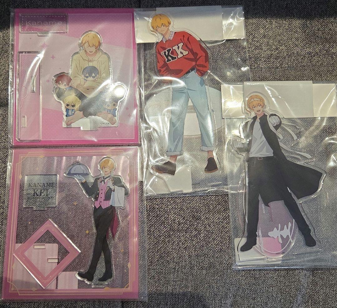 忘却バッテリー 要圭 アクリルスタンド4点＆ちびぐるみ2体 6点 週末限定価格