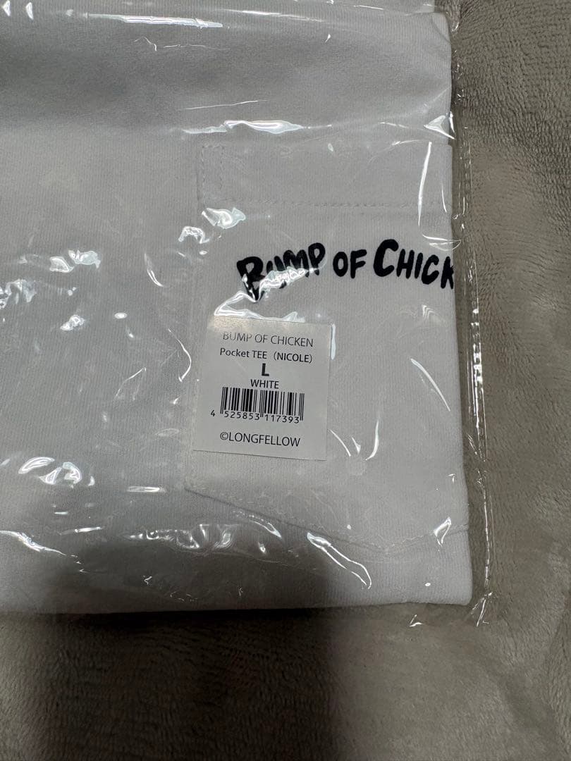 ミュージシャン BUMP OF CHICKEN NICOLE Pocket TEE