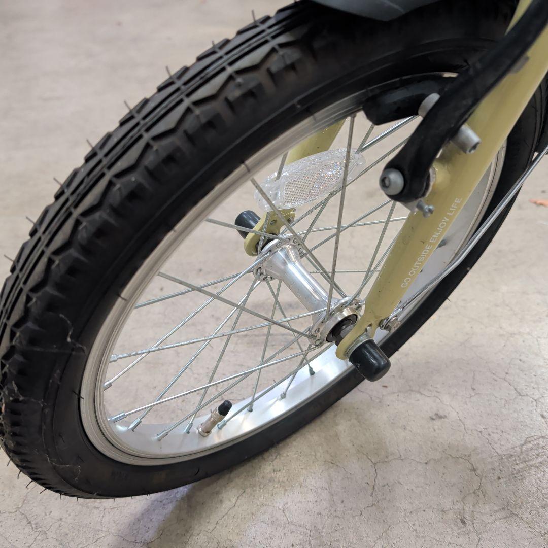 CAPTAIN STAG 折りたたみ自転車 ベージュ