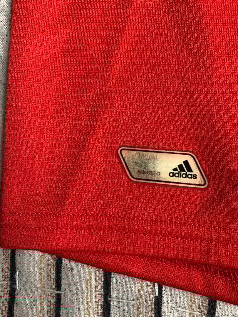 2012 adidas 日本代表 ロンドン五輪 東慶悟 vtg ユニフォーム 赤