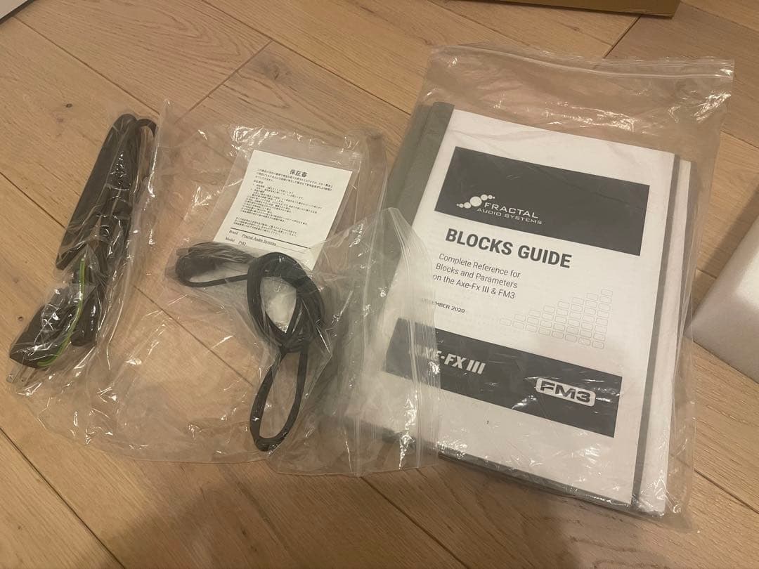 美品FM3 fractal audio systems 追加データ入り
