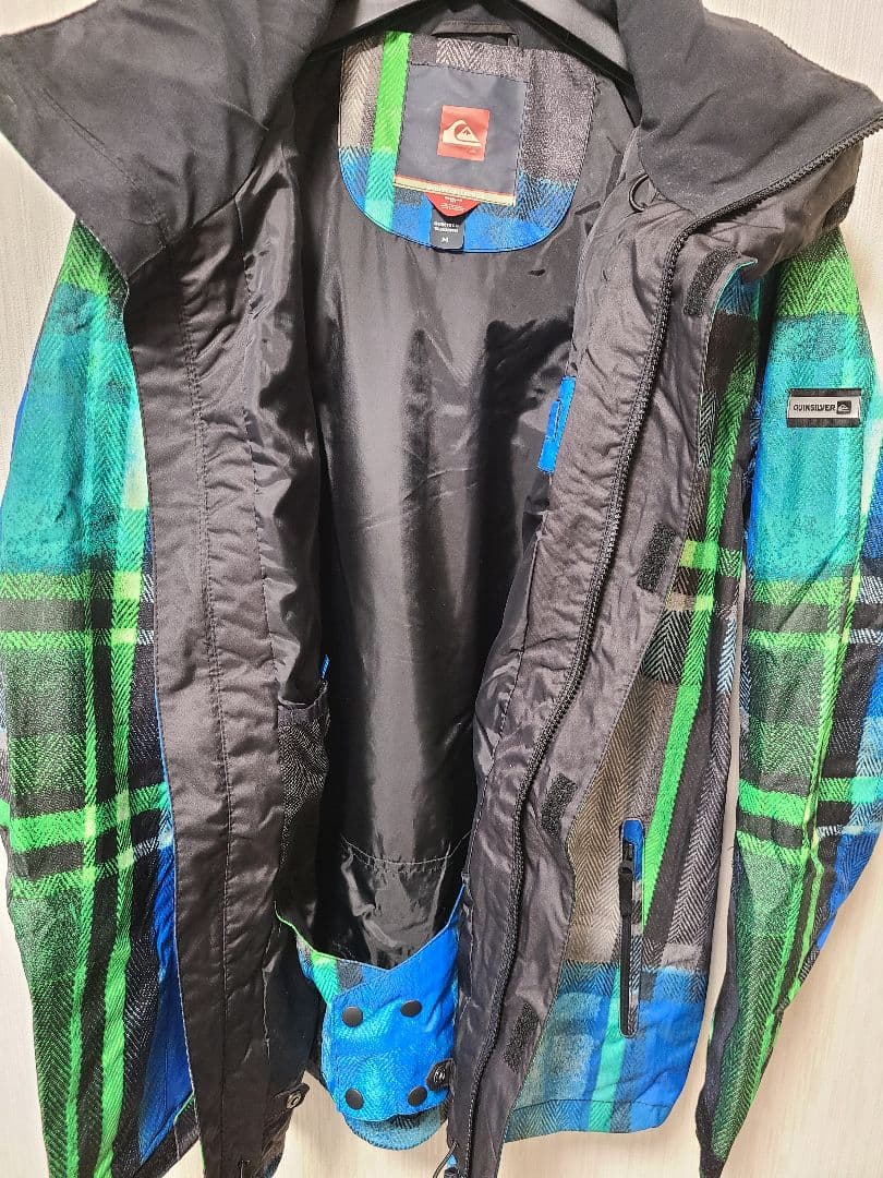 【上下セット】QUICKSILVER スノーボードウェアJK／PT