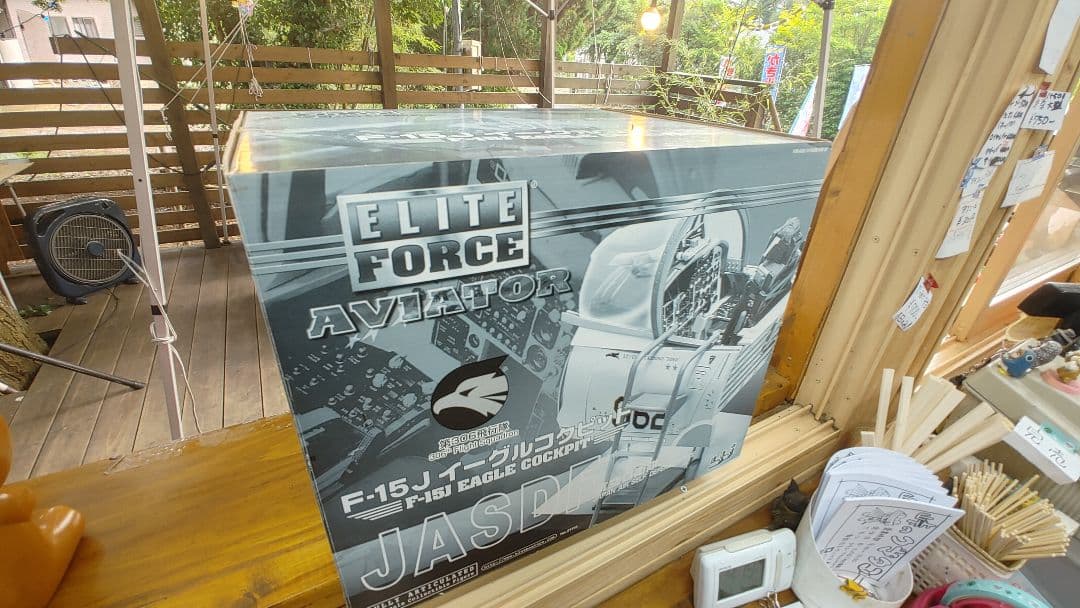 新品未開封ELITE FORCE F-15J イーグルコックピット発送は未開封品