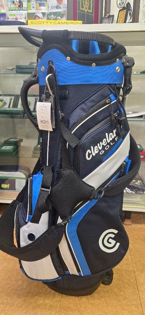 Cleveland Golf キャディバッグ 青黒白