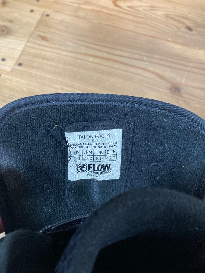 FLOW スノーボードブーツ　TALON 27cm