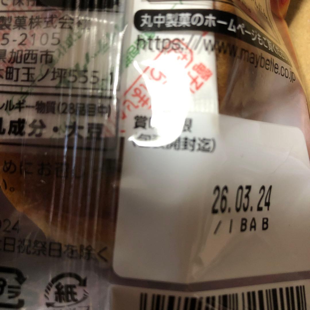 たっぷり最中　と　チョコたっぷりチョコチップケーキ