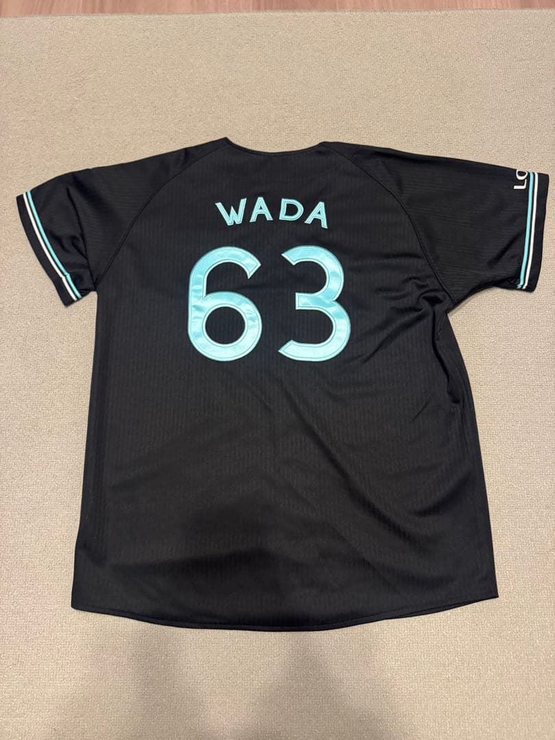 千葉ロッテマリーンズ 和田康士朗 63 2021年BSWユニホーム Mサイズ