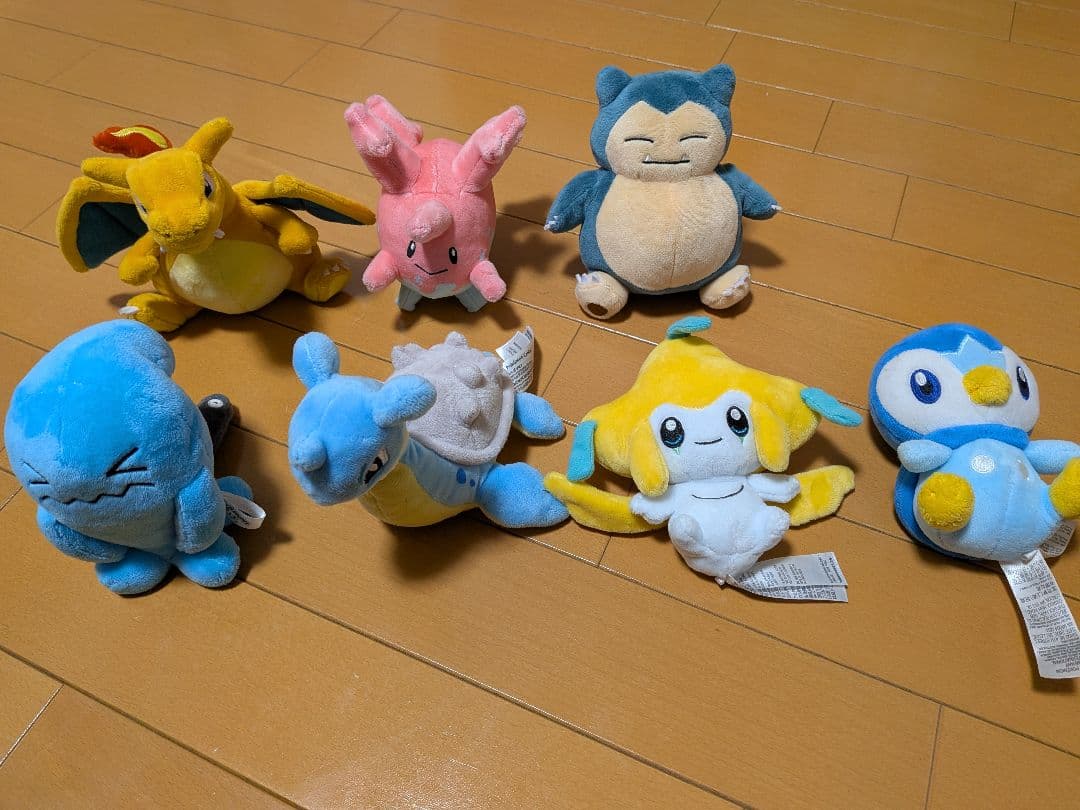 Pokemon fitなど ぬいぐるみ各9種類