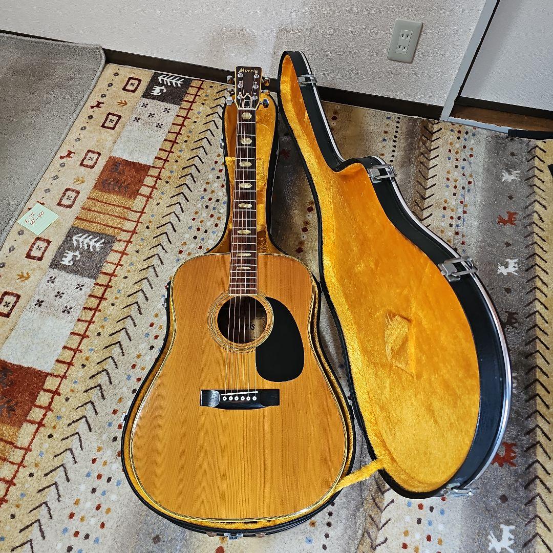 Morris.W-40ハカランダ、四角ラベル初期型1973年製 ハードケース付き