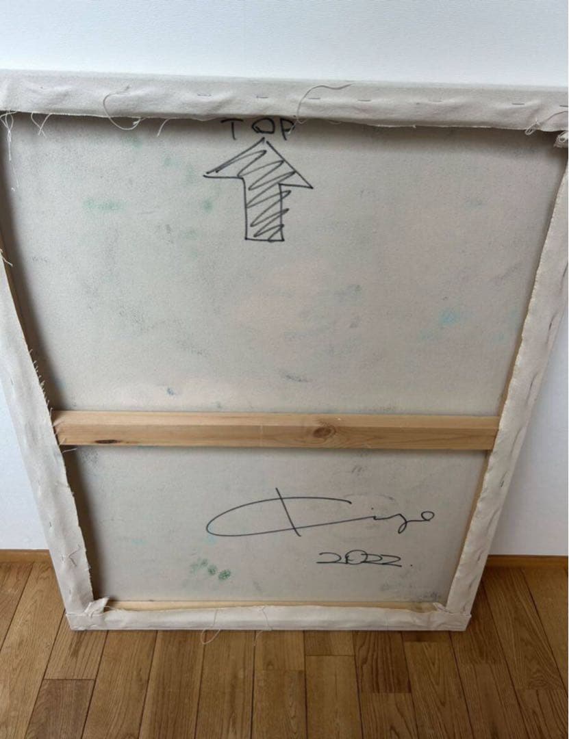 KINJO 正規購入 大型キャンバス作品 真作