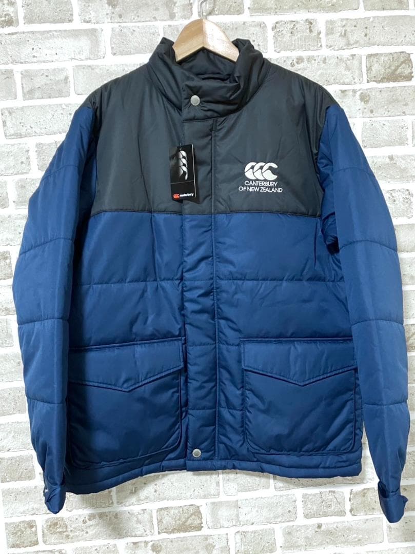 【24時間以内/匿名配送】新品 カンタベリー メンズ 中綿 ジャケット Lサイズ