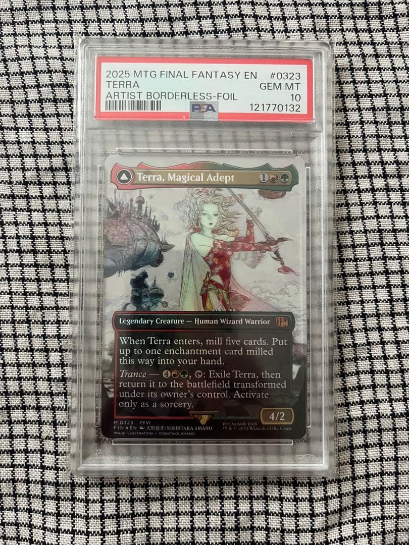 PSA10 MTG 魔導戦士、ティナ Foil 英語