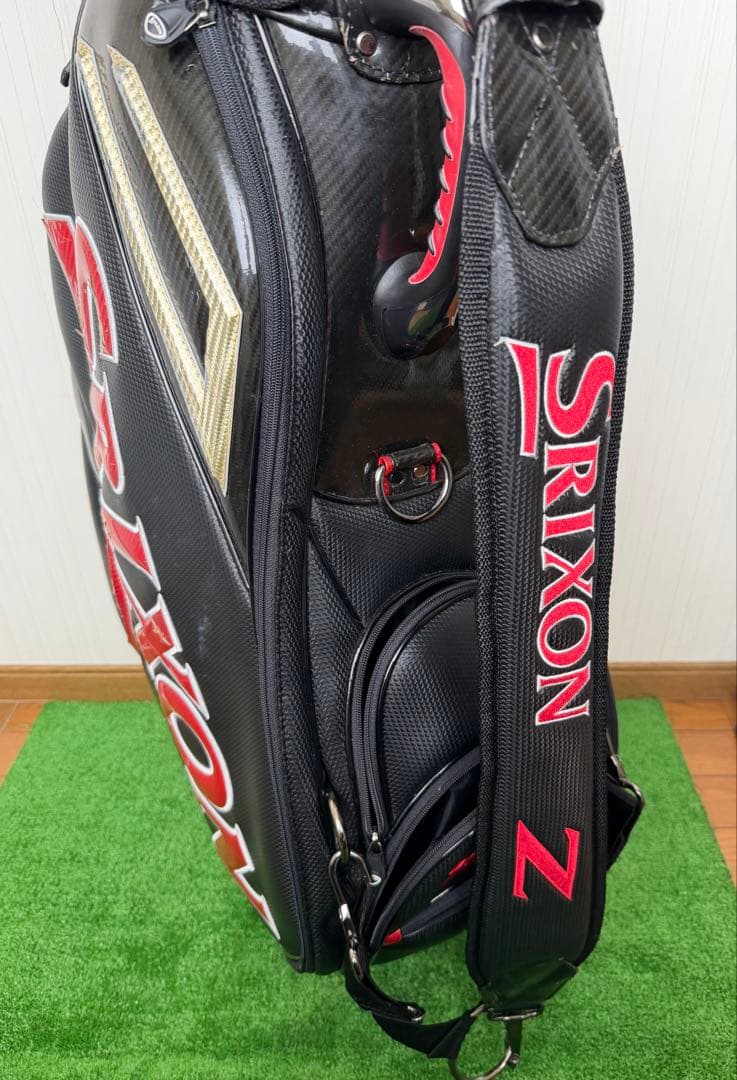 Srixon Z キャディバッグ 黒/赤