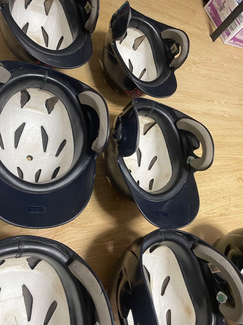 少年軟式 ヘルメット 打者用 両耳付き バッター用 SGマーク付き