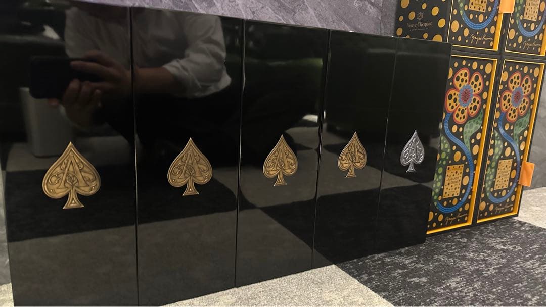 シャンパン空箱