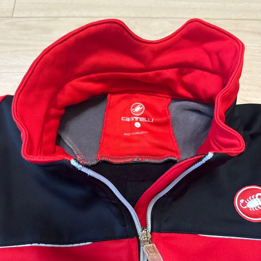 カステリ 冬用 サイクルジャケット 極美品 サイズL