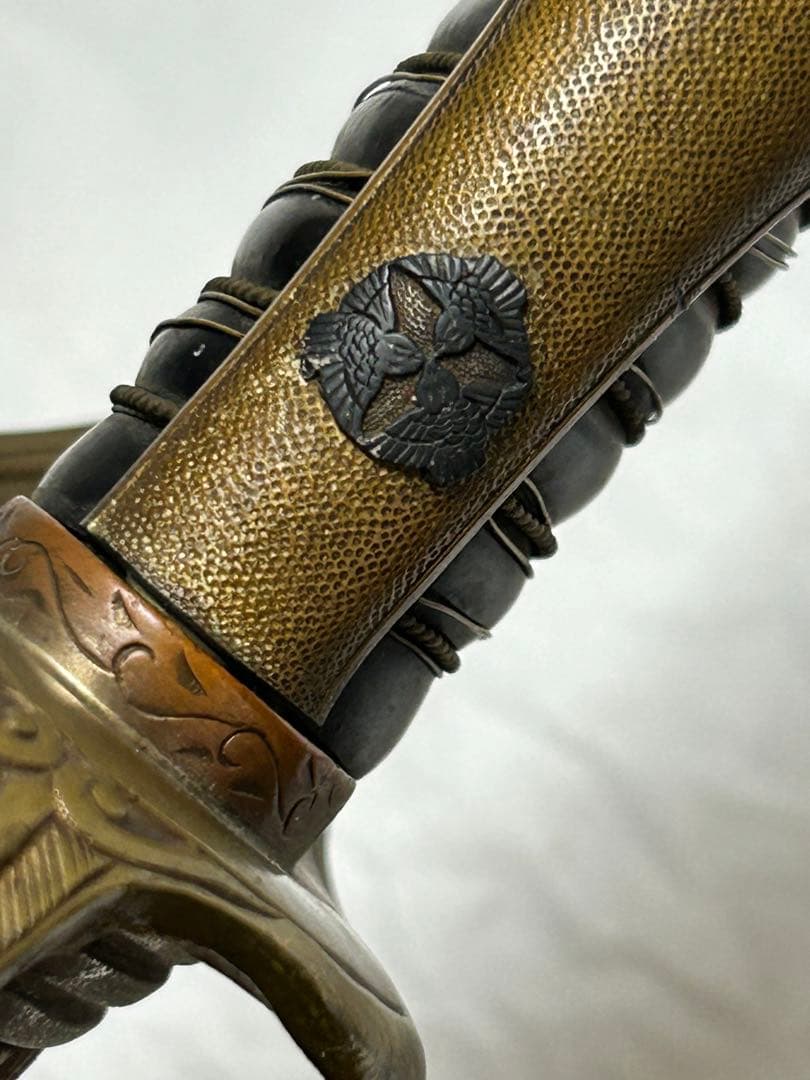 特大　指揮刀　サーベル　日本軍　模造刀　模擬刀　軍装品　短剣　全長112.5cm