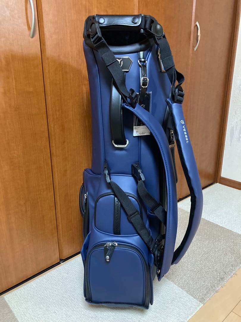【新品未使用】VESSEL 14分割 スタンド式 ゴルフバッグ