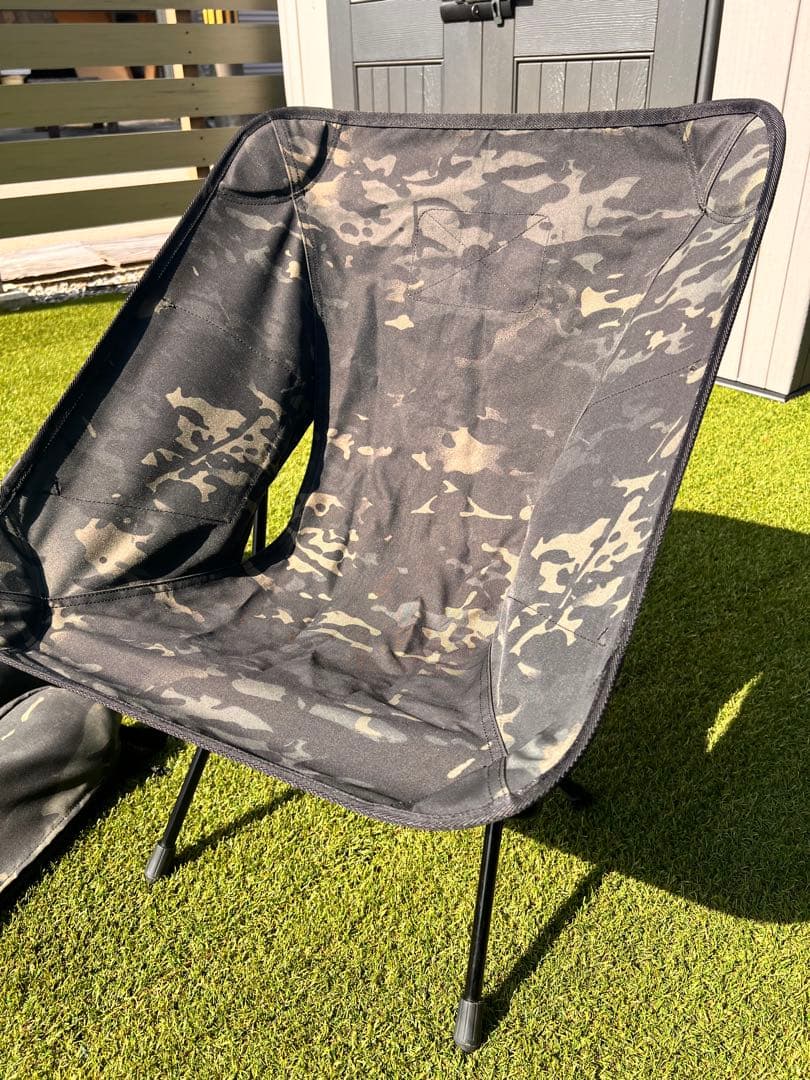 Helinox タクティカルチェア マルチカムブラック グランドシートセット