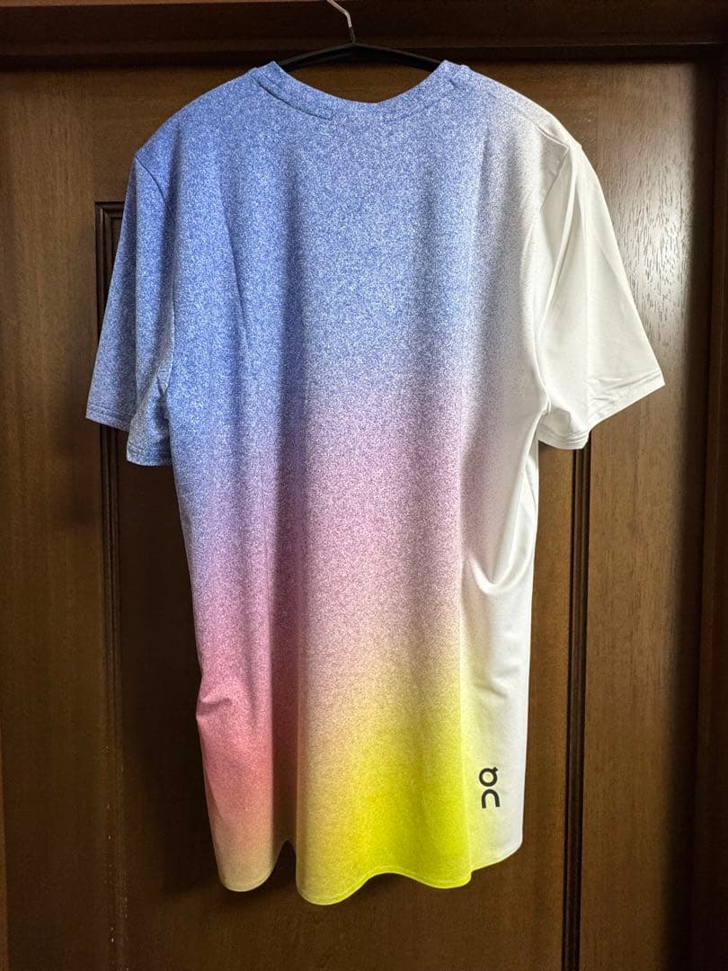 on Court-T テニスウェア ホワイト インディゴSサイズ