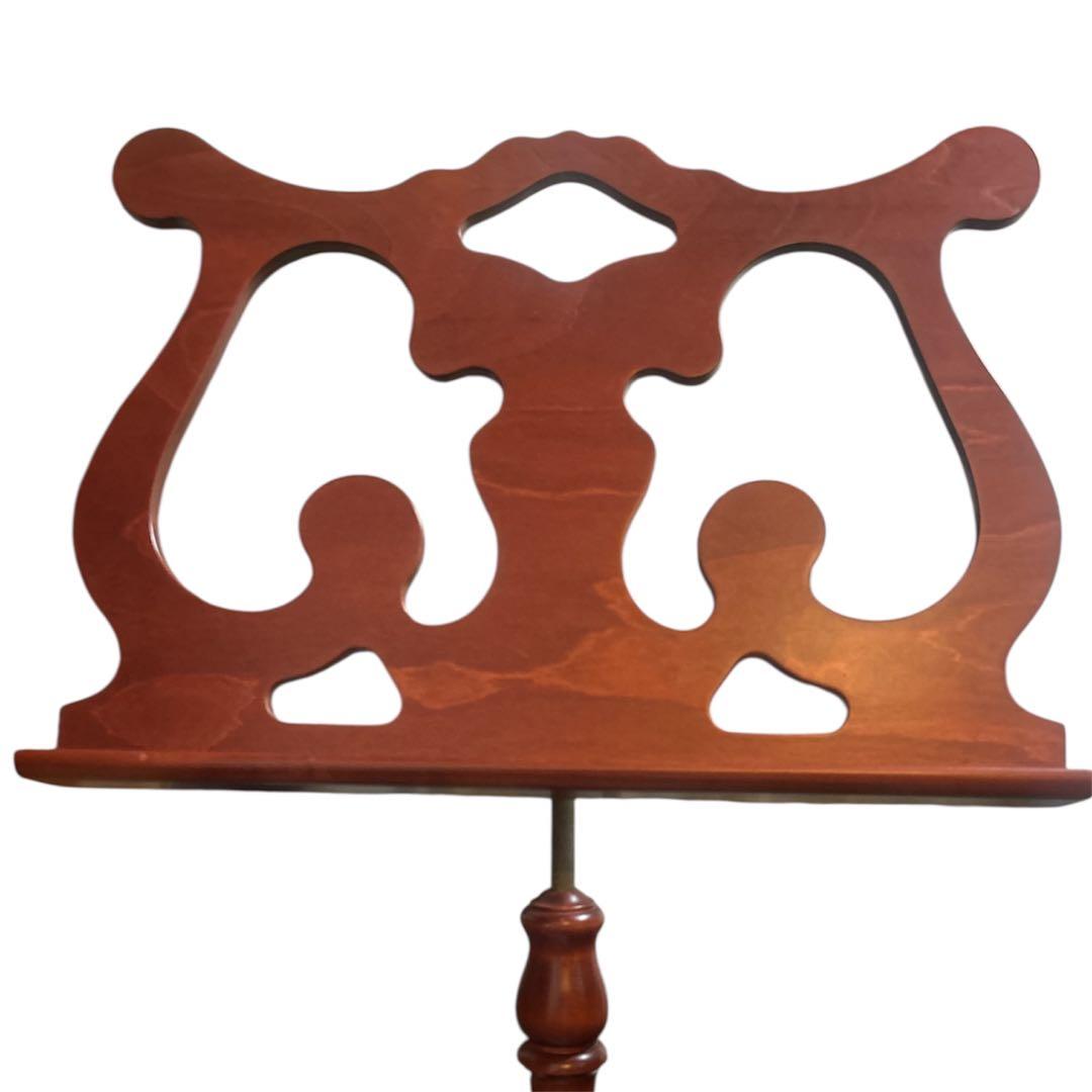 サルヴィ　salvi ハープ　木製 譜面台 高さ調整可能 RAVEL