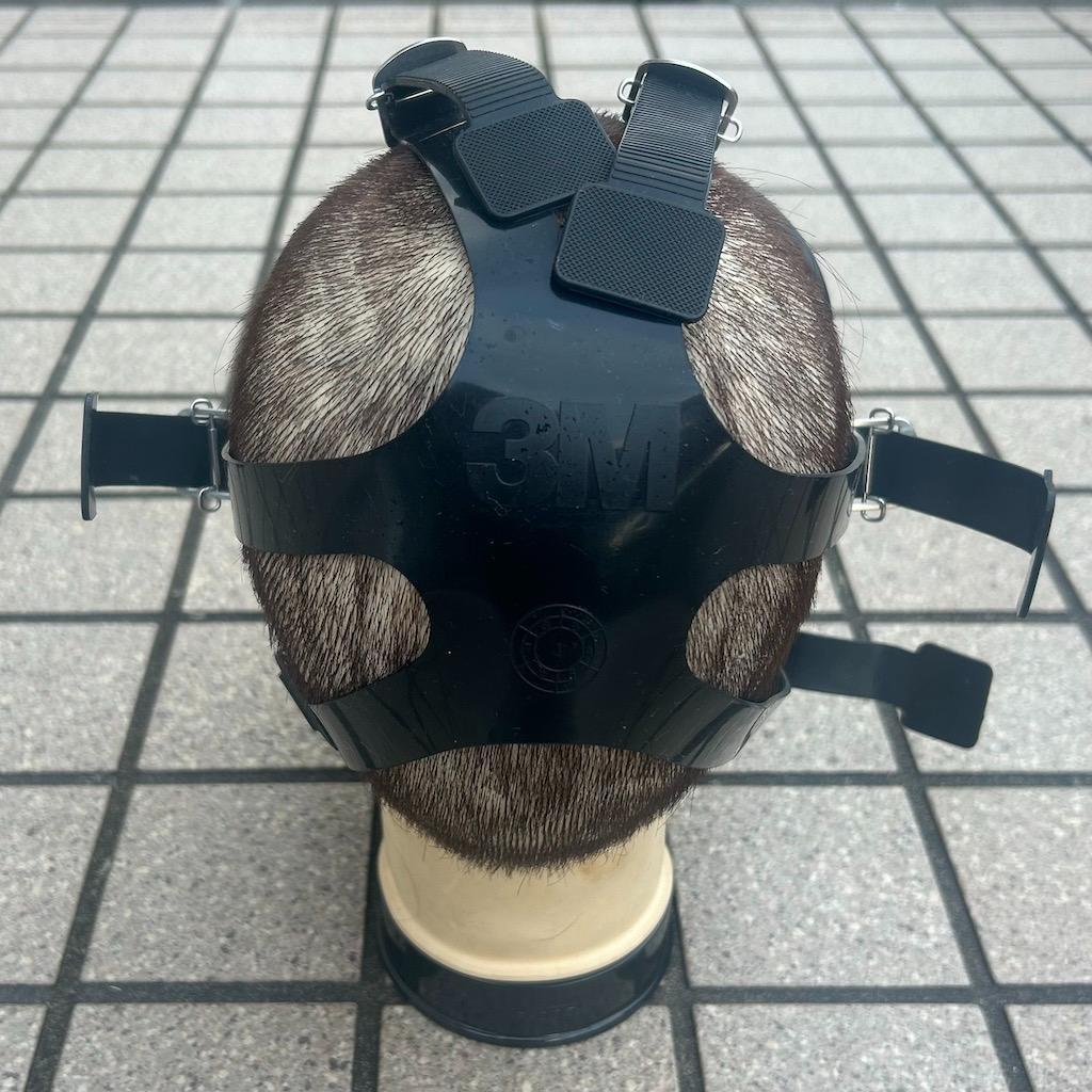 米軍 呼吸保護マスク フルフェイス・レスピレーター 3M-7800S 黒　美品