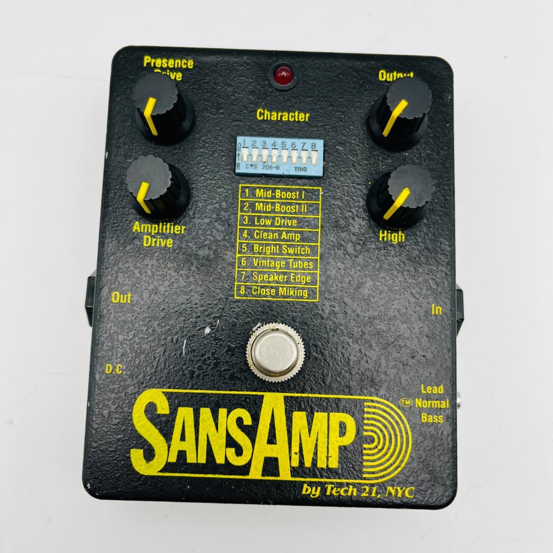 Tech21 SansAmp Classic 初期型 刻印シリアル ヴィンテージ