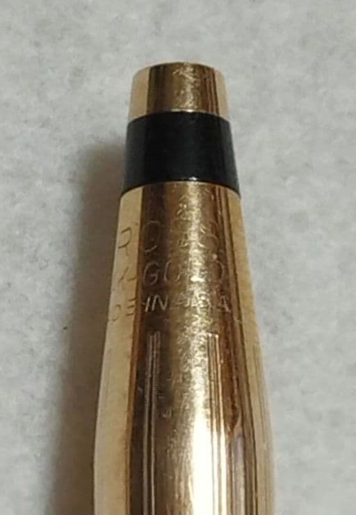 CROSS シャープペン　クラシックセンチュリー　金無垢　14K