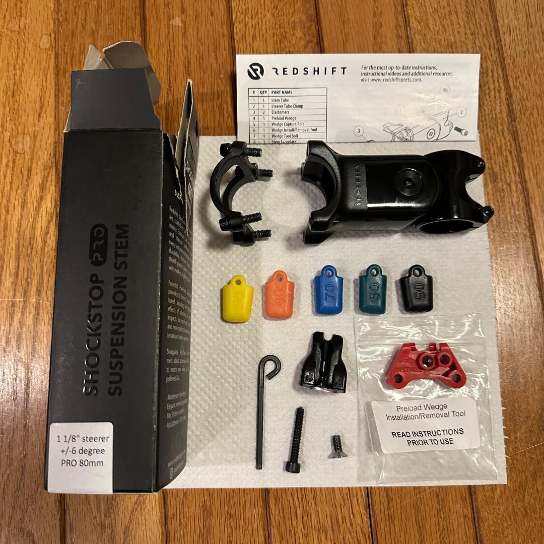 Redshift ShockStop PRO ステム 80mm 1:1/8