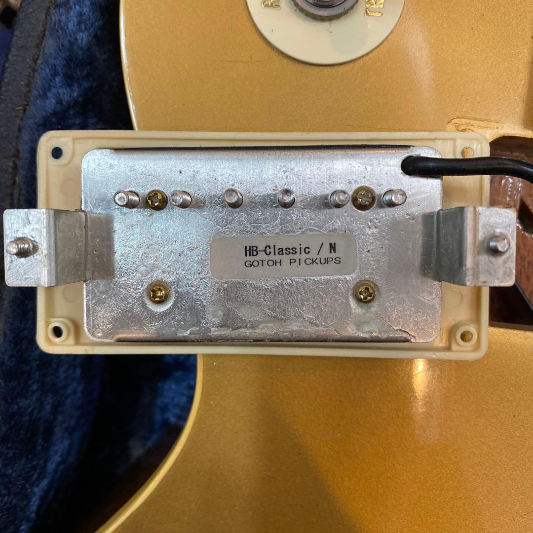 国産？ 詳細不明 良質 レスポールタイプ ゴールドトップ ディープジョイント