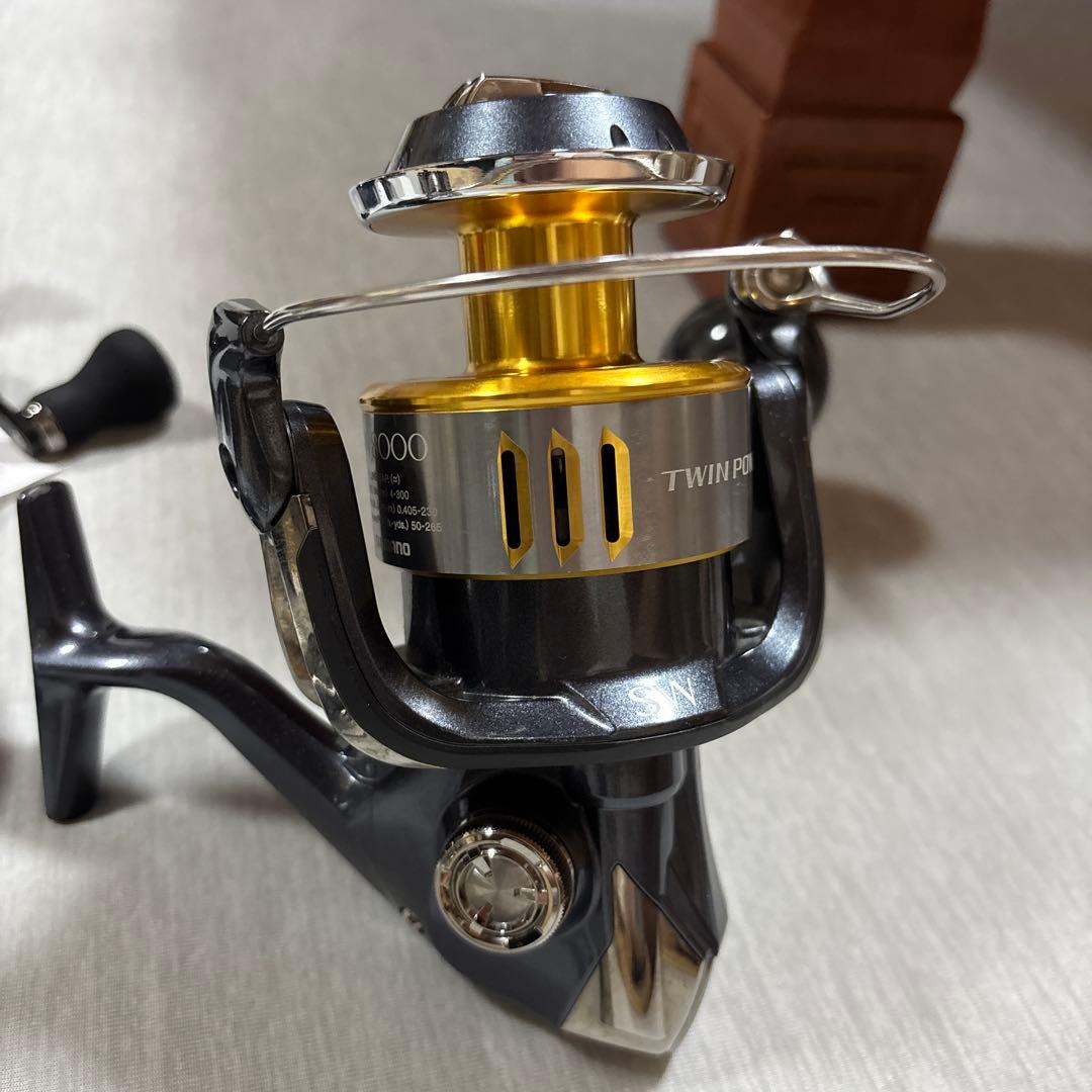 s*y様 TWIN POWER SW 8000HG リール 黒/金