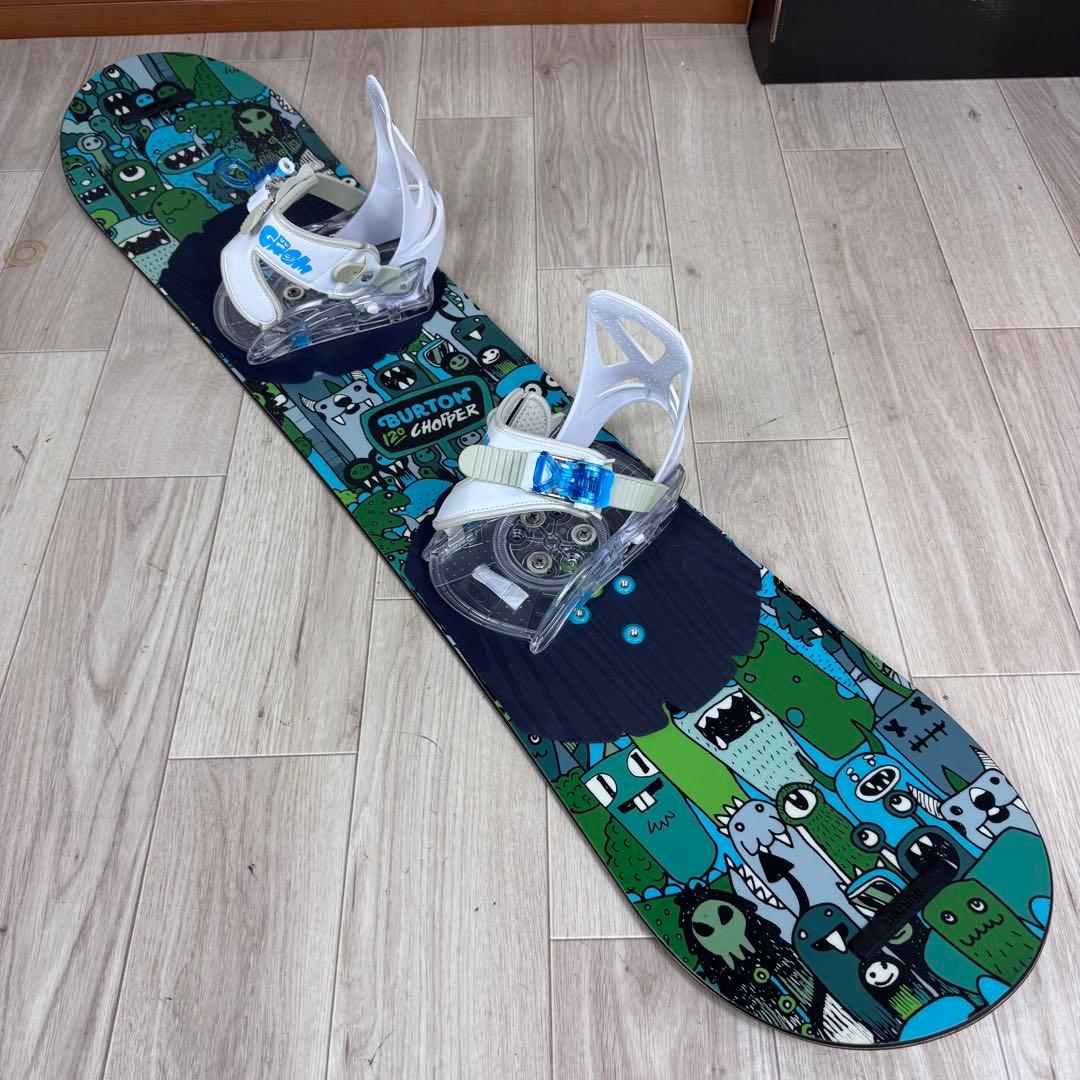 BURTON CHOPPER 120cm スノーボードジュニアセット