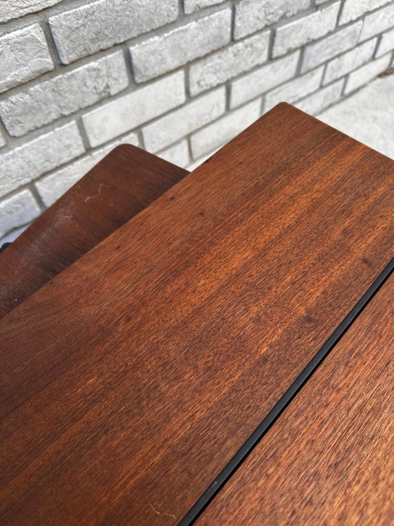 シェルコン50 ウォールナット天板2種類 レッグ付き