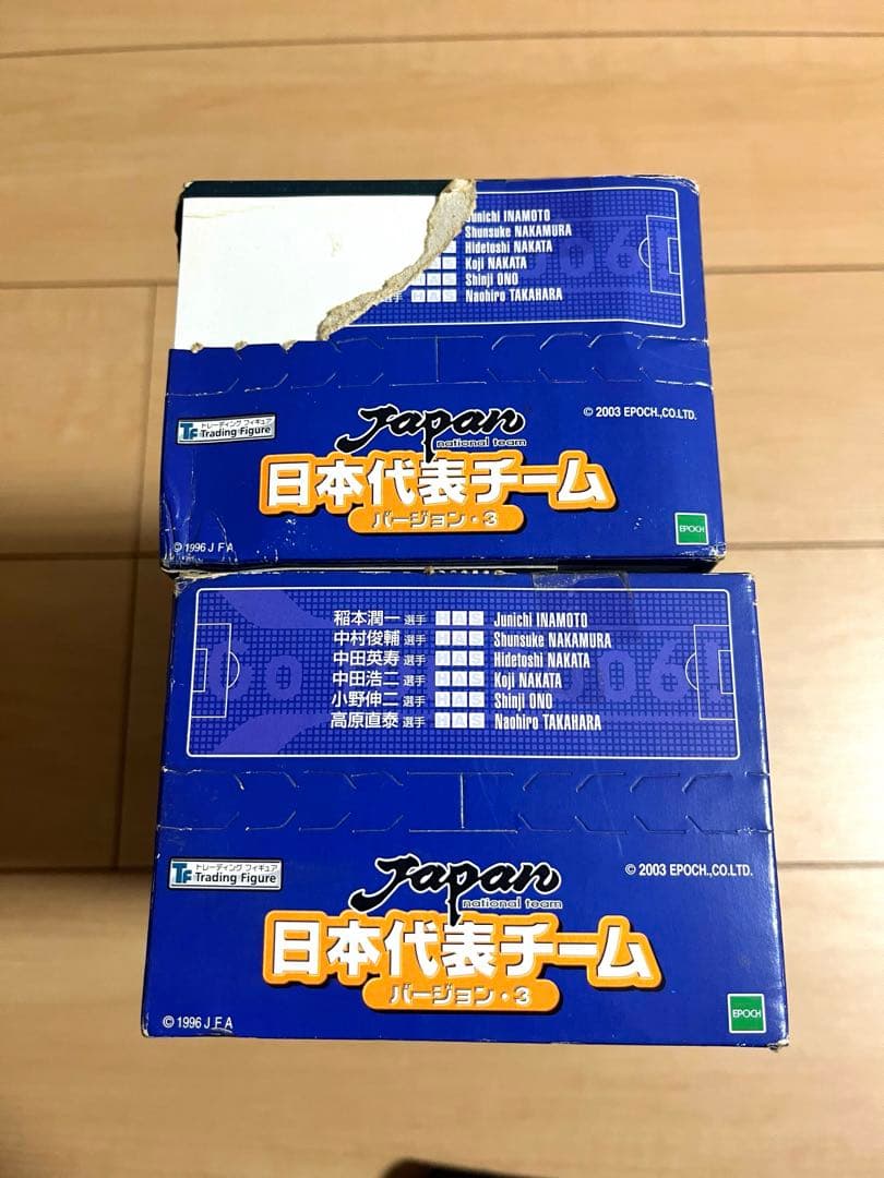 日本代表チームフィギュア バージョン3 2006 10個入り×2