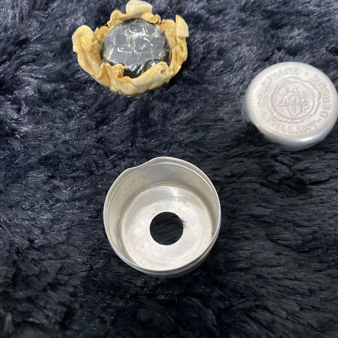 希少! ビンテージ! MILLANT-DEROUX 松脂 アルミ缶 黒猫