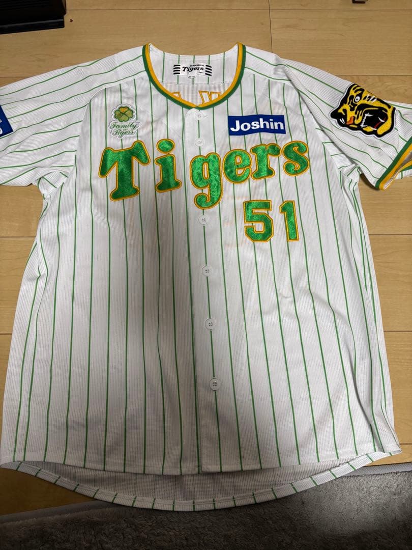 阪神タイガース 中野拓夢 ユニフォーム M Family with Tigers