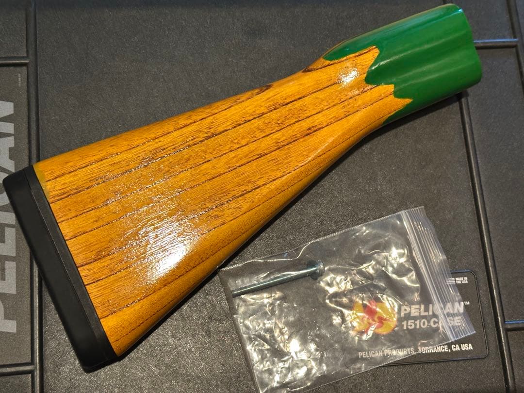 ROD技研 M4 MP5 ストック 木製　電動ガン インドア UAB