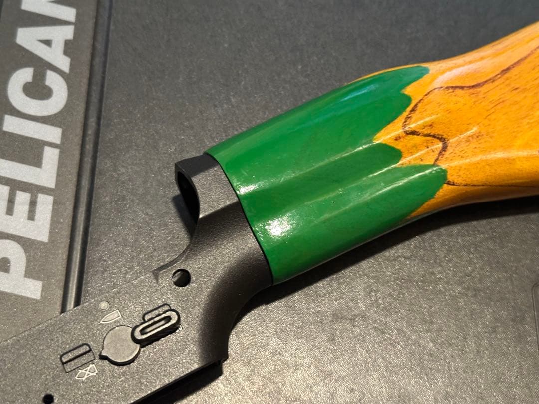 ROD技研 M4 MP5 ストック 木製　電動ガン インドア UAB