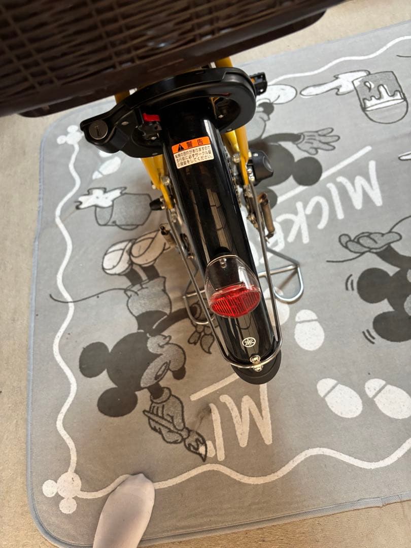 引き取り希望　電動自転車　イエロー