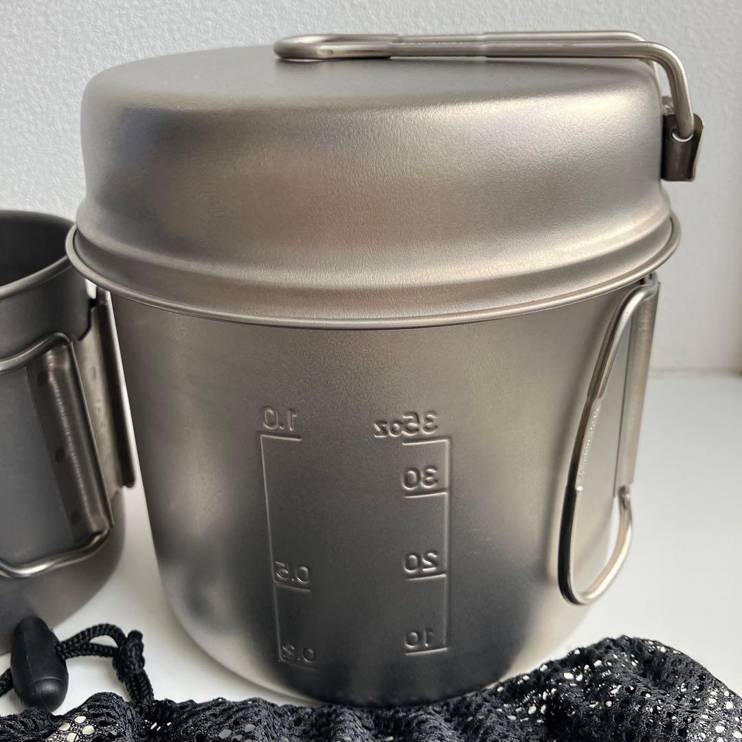 スノーピーク チタントレック1400 シングルマグ600 雪峰マグ450