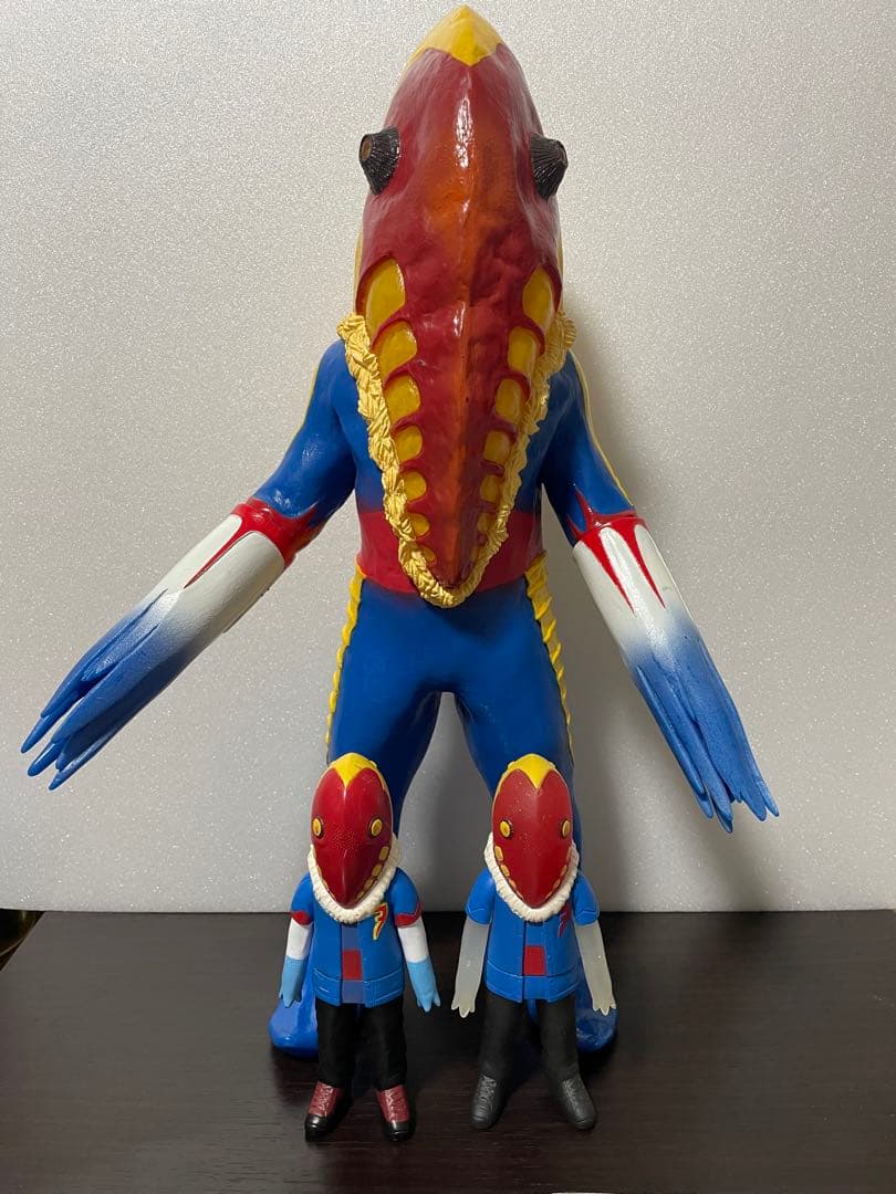 メトロン星人　ビッグソフビ　マルゥルセット