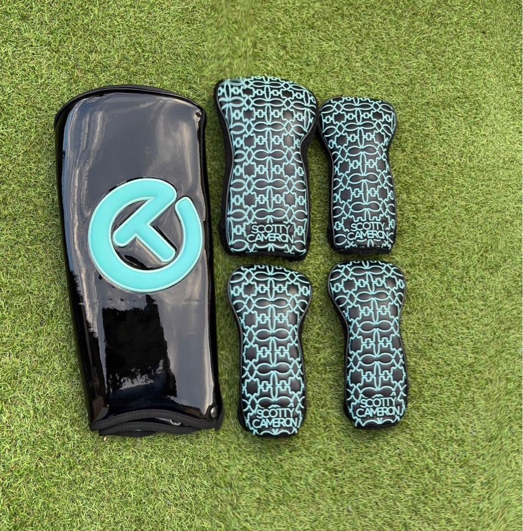 スコッティキャメロン　ブラック×ティファニーブルー　中古キャディバッグ