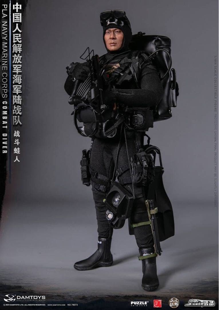 DAMTOYS 78073 中国海軍陸戦隊 1/6 Combat Diver