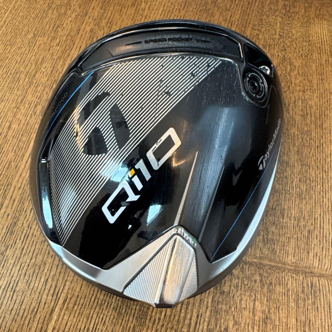 テーラーメイドQI10 9.0 ヘッドのみ(カバー付き)