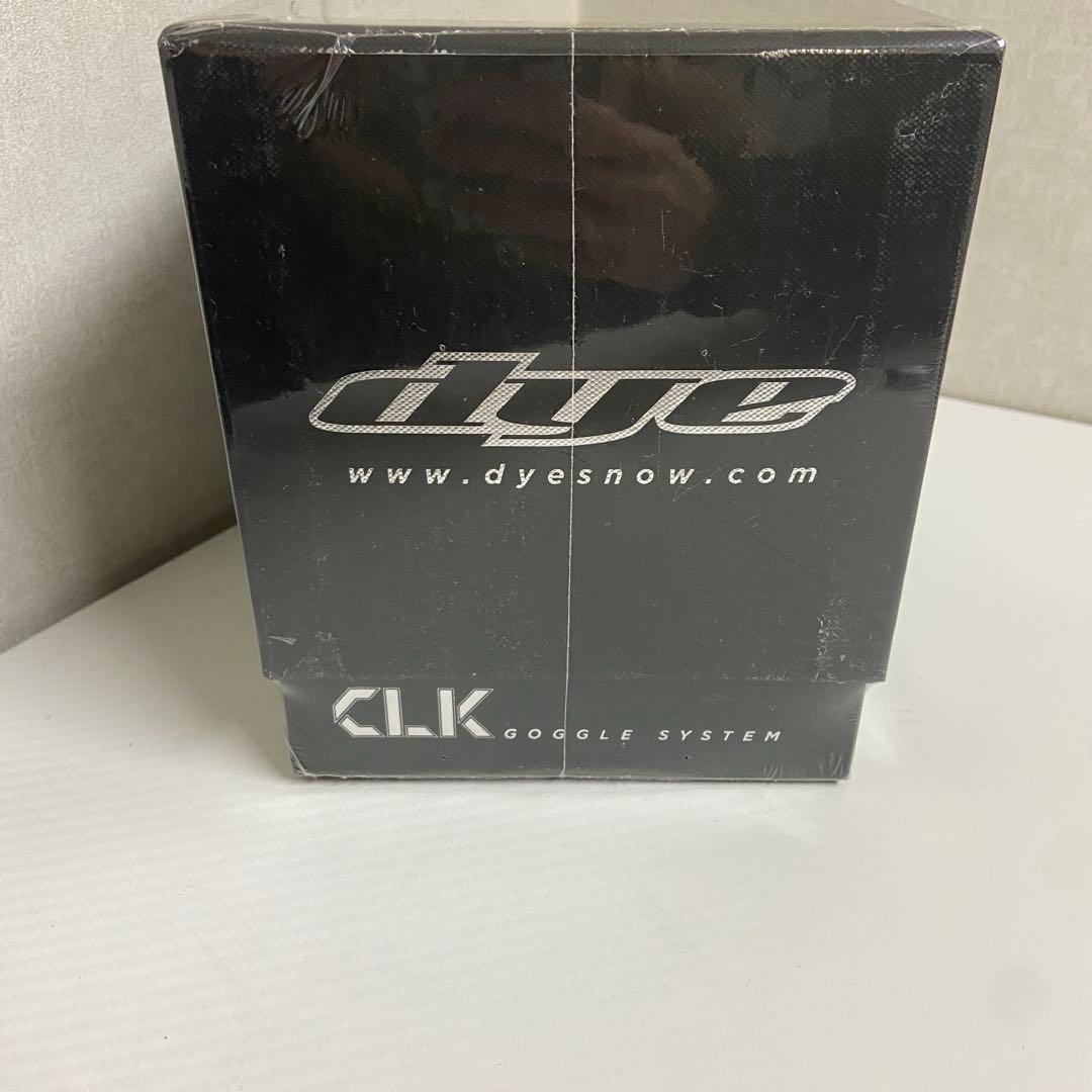 新品・未開封⭐️dye CLK スノボードゴーグル　シルバー
