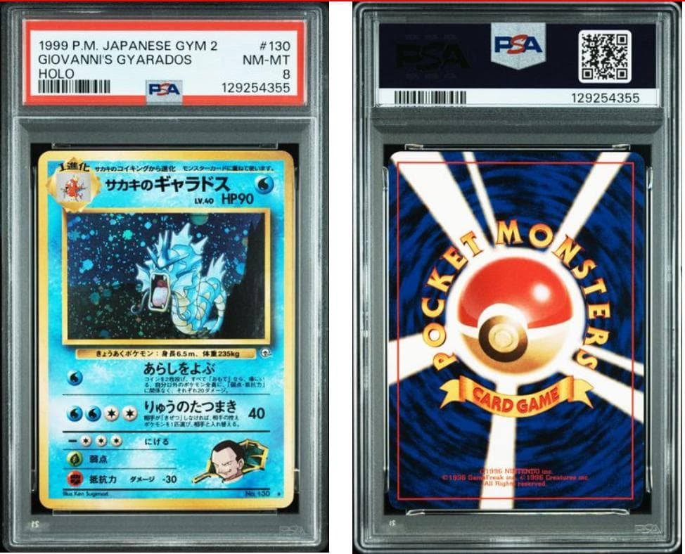 PSA8　旧裏　サカキのギャラドス