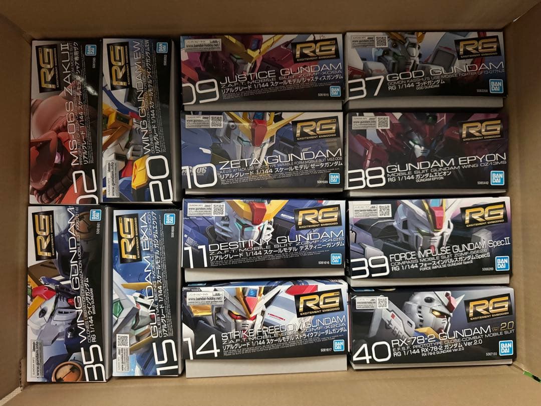 ガンプラまとめ売り　RG