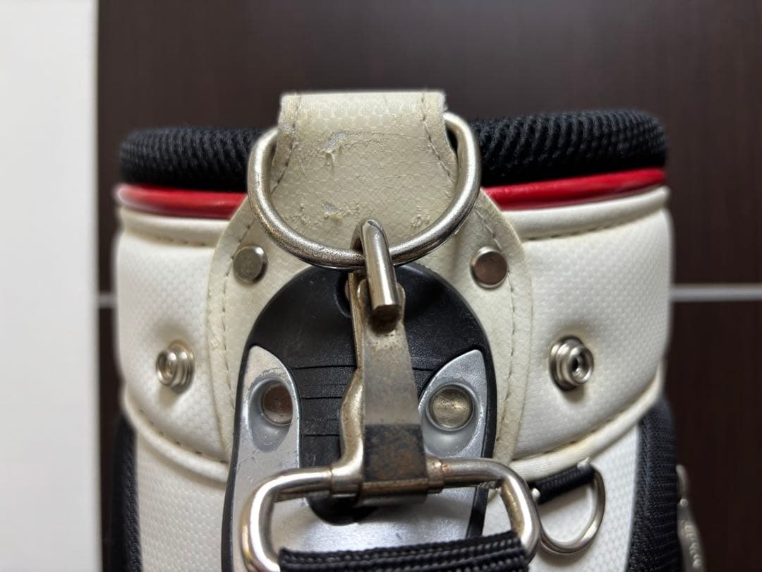 【最終値下げ】Srixon キャディバッグ ホワイト/ブラック/レッド